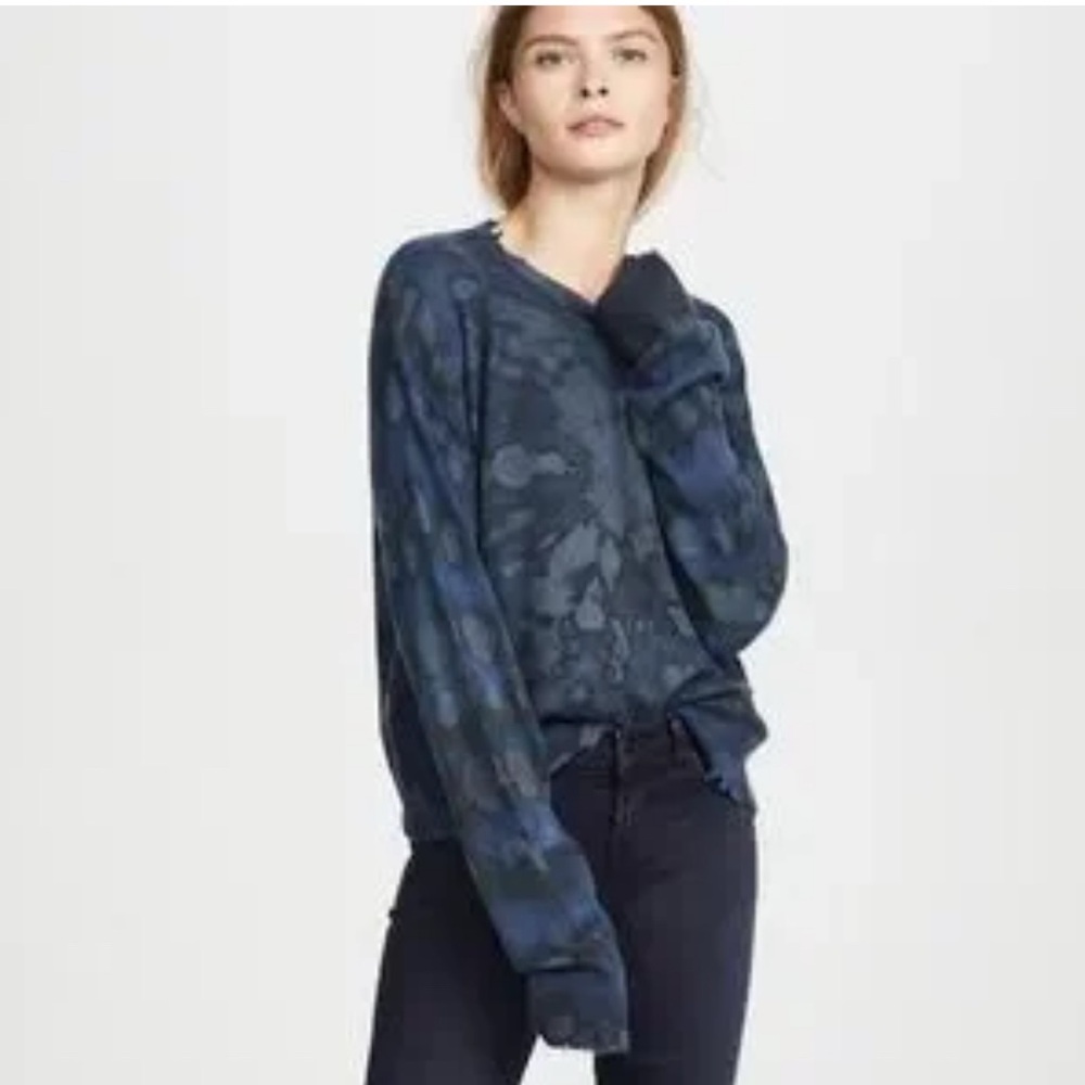 COS blue jersey pullover